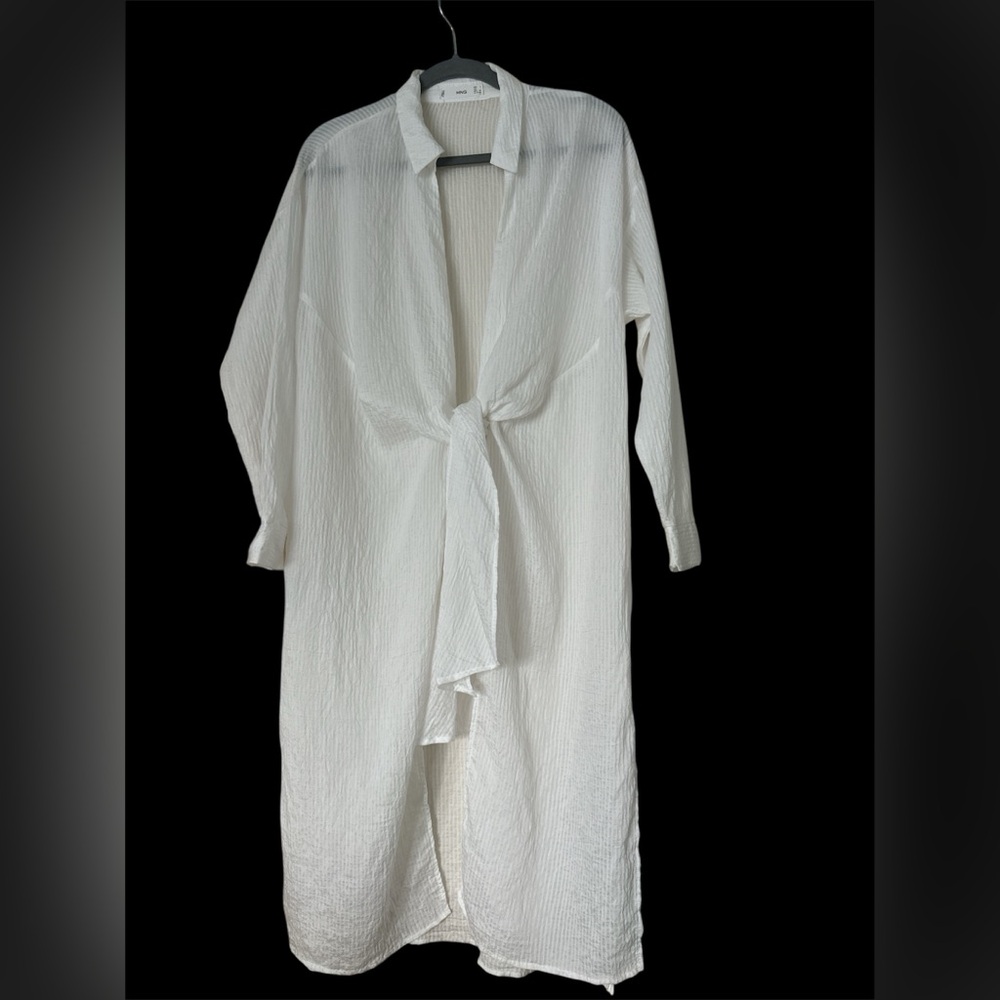 MANGO || Cover up long sleeve‎ shirt